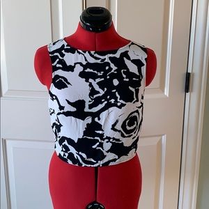 Michael Stars Crop Tie Back Top